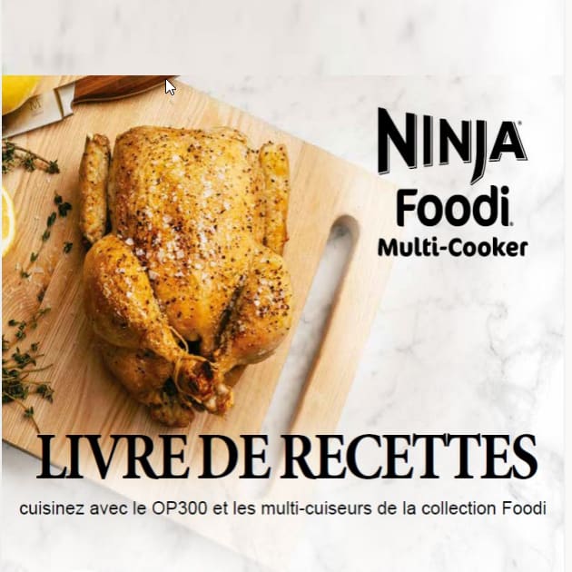 Multicuiseur Ninja Foodi OP300EU Ninja Kitchen France